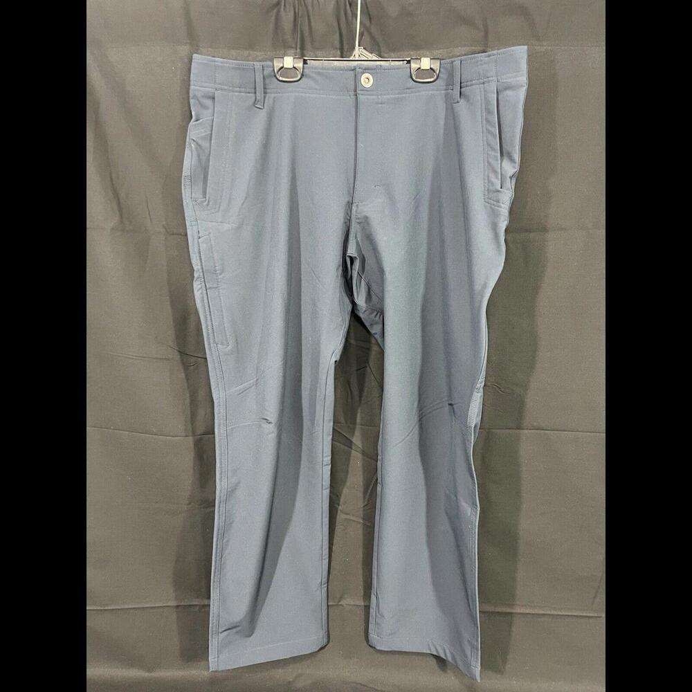 2 Hi-Tec Men’s Size 38X30 Outdoor Performance Hiking Pants Blue Stretch Straight